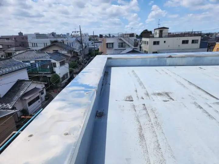 板橋区の屋上防水施工事例1before