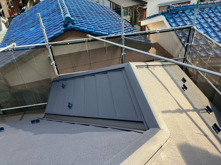 屋根 完工