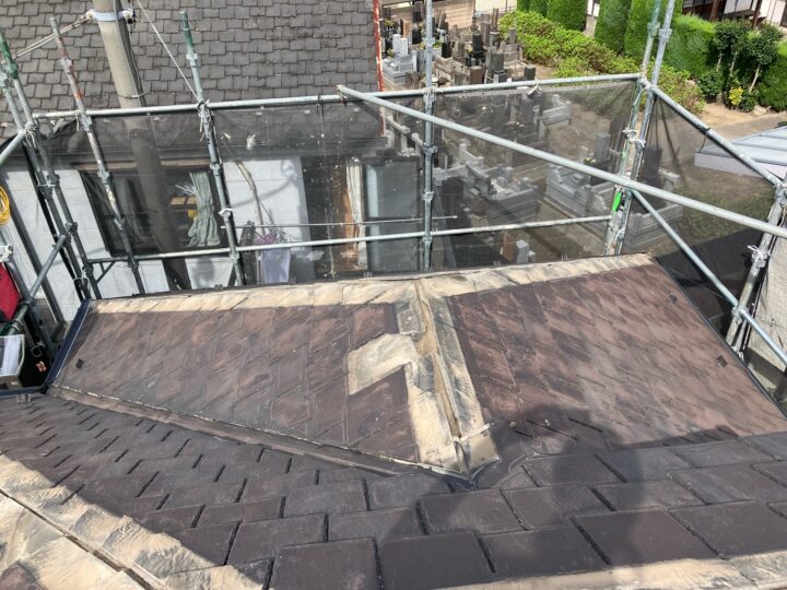 屋根カバー工法 施工前