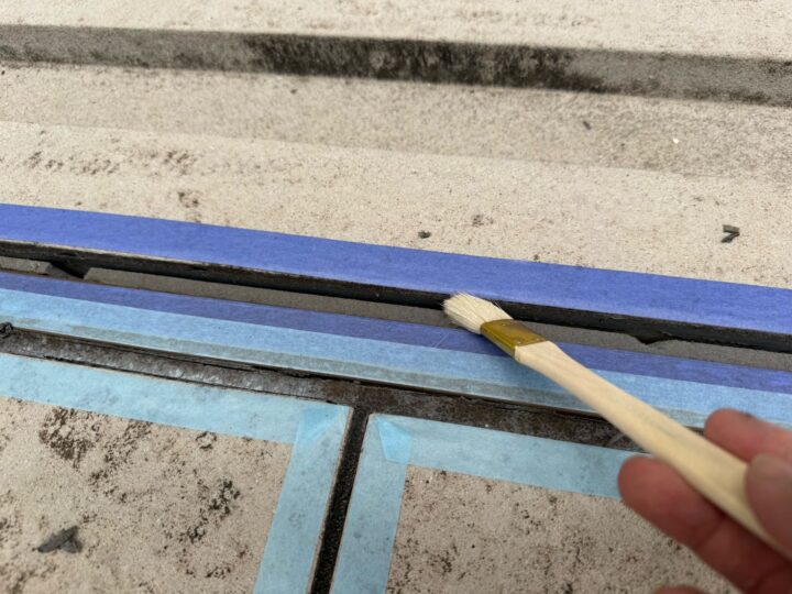 シーリングプライマー塗布